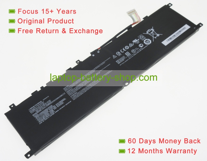 Msi BTY-M57 15.2V 4280mAh original batteries - Click Image to Close