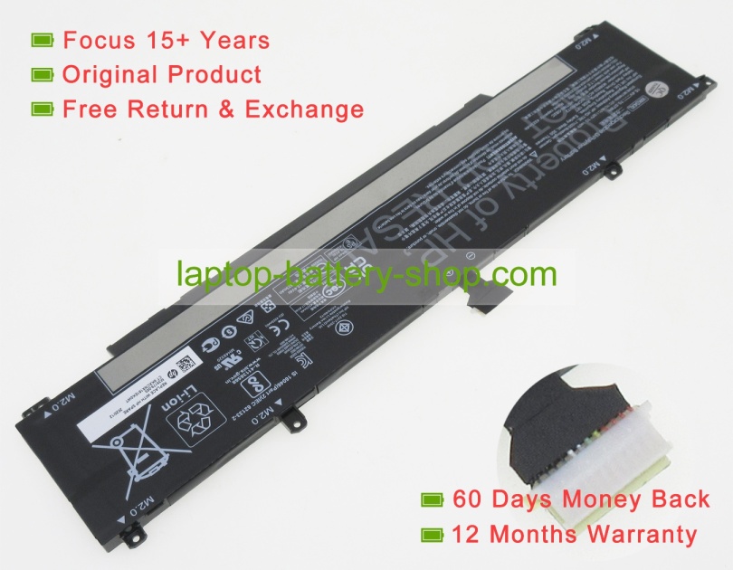 Hp WK04XL, M39179-005 15.4V 4550mAh original batteries - Click Image to Close