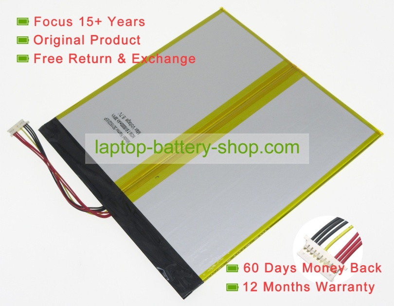 Other 30160200 7.6V 5000mAh original batteries - Click Image to Close