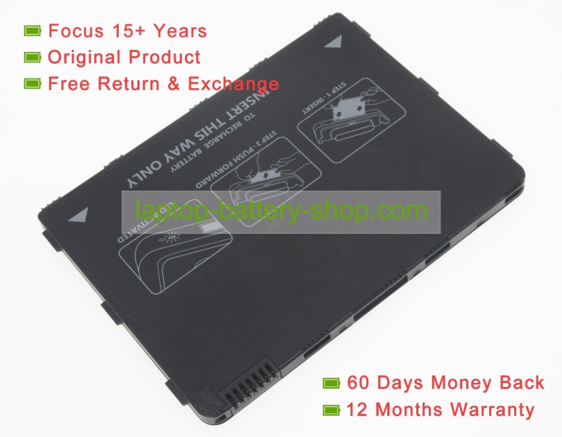 Getac 338040000082, 338040000105 3.7V 6720mAh original batteries - Click Image to Close