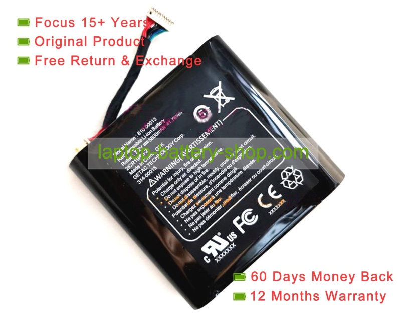 Other 810-00013, 314-00015 7.2V 5800mAh original batteries - Click Image to Close