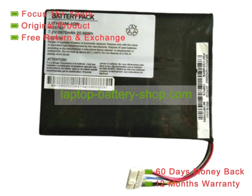 Other ms5760 7.4V 2700mAh original batteries - Click Image to Close