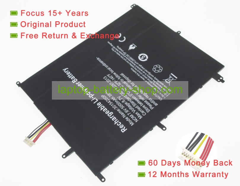 Other 2797140P, PL2797140P 2S-1 7.4V 4600mAh original batteries - Click Image to Close