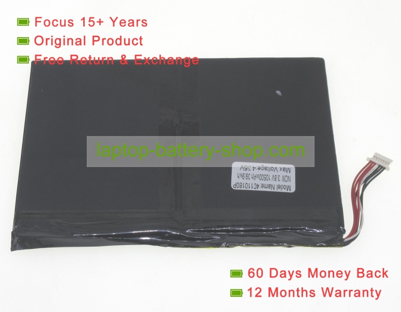 Other H-40110180P 3.8V 10500mAh original batteries - Click Image to Close