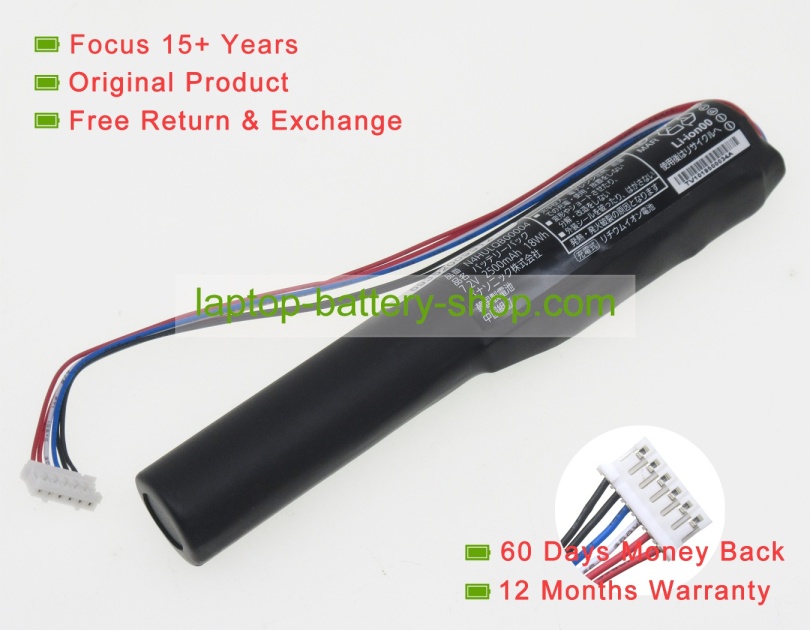 Panasonic N4HULQB00004 7.4V 2500mAh original batteries - Click Image to Close