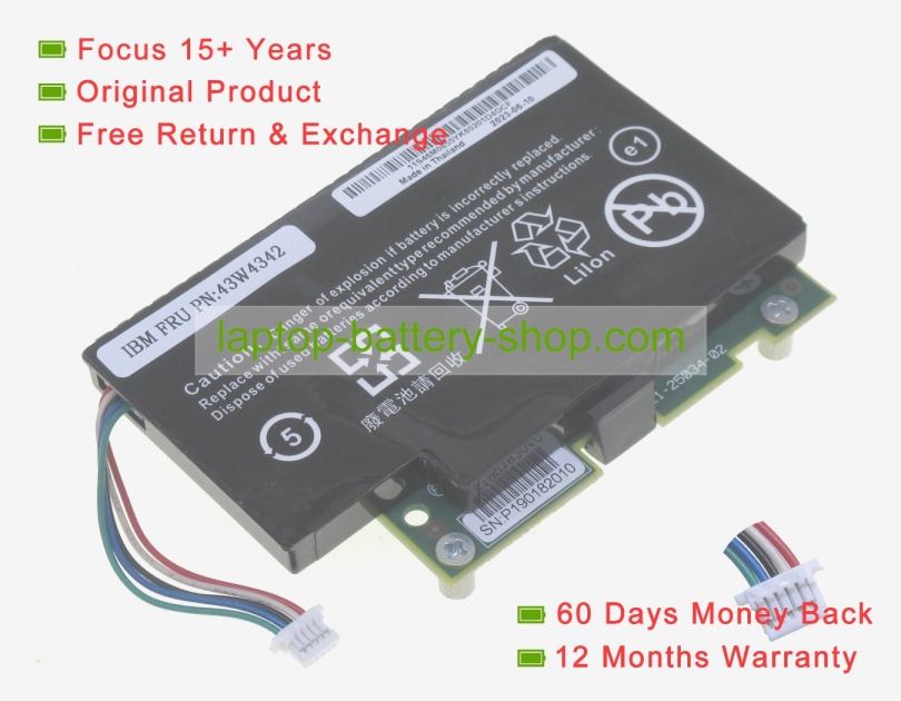 Dell BBU07, IBBU07 3.8V 1300mAh original batteries - Click Image to Close