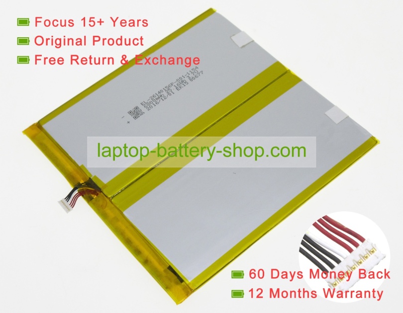 Other 161201 EK15 3.7V 6800mAh original batteries - Click Image to Close