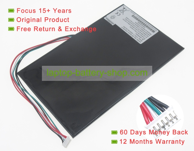 Mitac BE-M200X-4KXKIM-01 14.8V 4000mAh original batteries - Click Image to Close