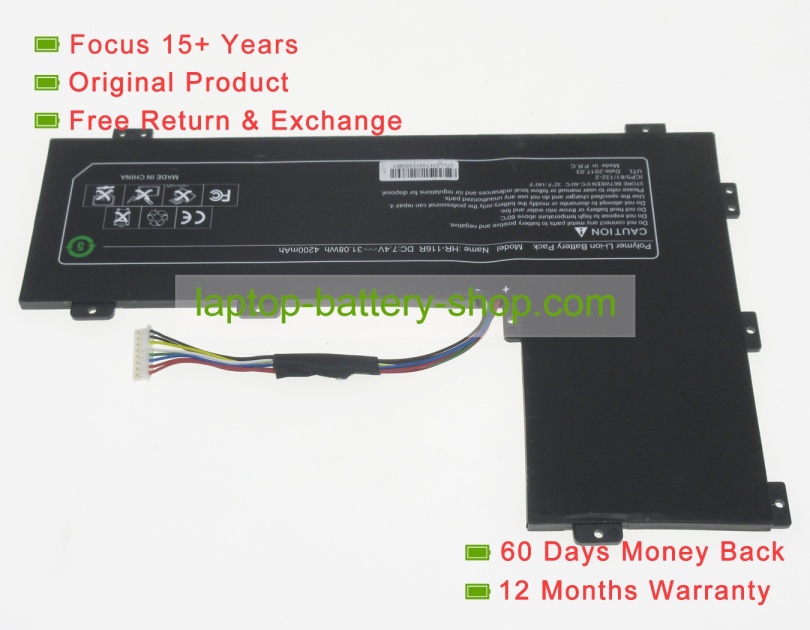 Haier HR-116R 7.4V 4200mAh original batteries - Click Image to Close