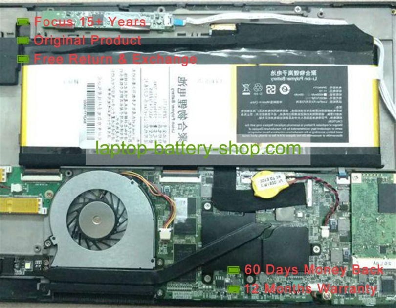 Livefan AE657476P8HS 11.4V 4600mAh original batteries - Click Image to Close