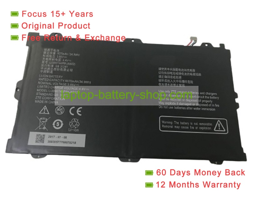 Other Li3990T44P6hJ8B035 3.85V 9070mAh original batteries - Click Image to Close