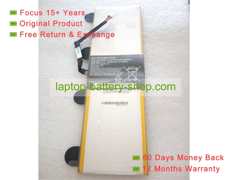 Other FGD 3.7V 7400mAh original batteries - Click Image to Close