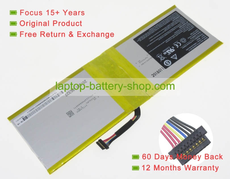 Other EF20-2S4000-B1V1, EF20-2S4000-B1T2 7.6V 4000mAh original batteries - Click Image to Close