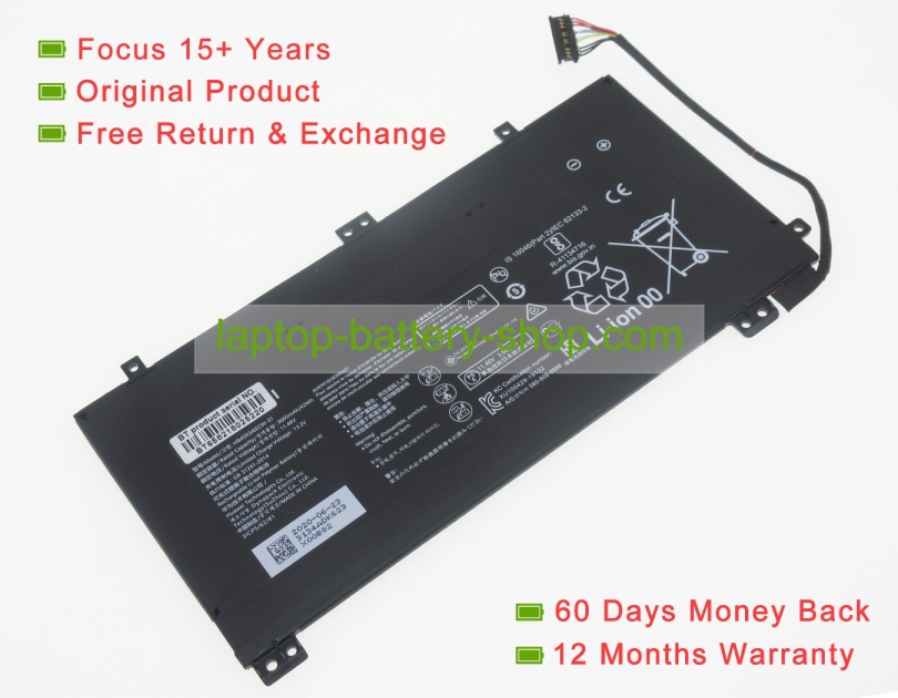 Huawei HB4593J6ECW-31 11.46V 3665mAh original batteries - Click Image to Close