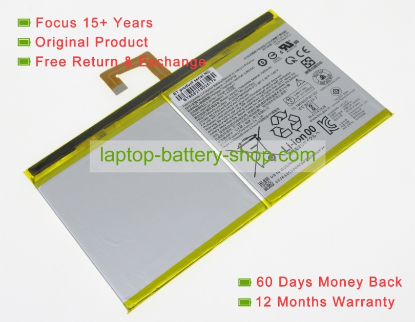 Lenovo L20D2P32 3.86V 7500mAh original batteries - Click Image to Close