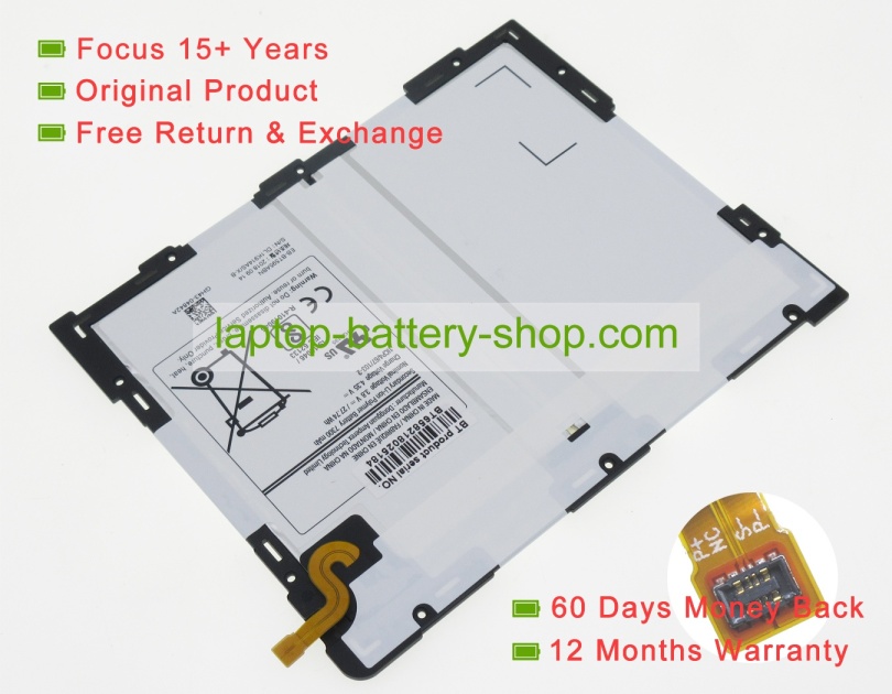Samsung EB-BT595ABN 3.8V 7300mAh original batteries - Click Image to Close