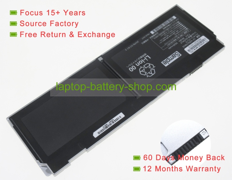 Panasonic CF-VZSU1MJS 7.6V 5020mAh original batteries - Click Image to Close