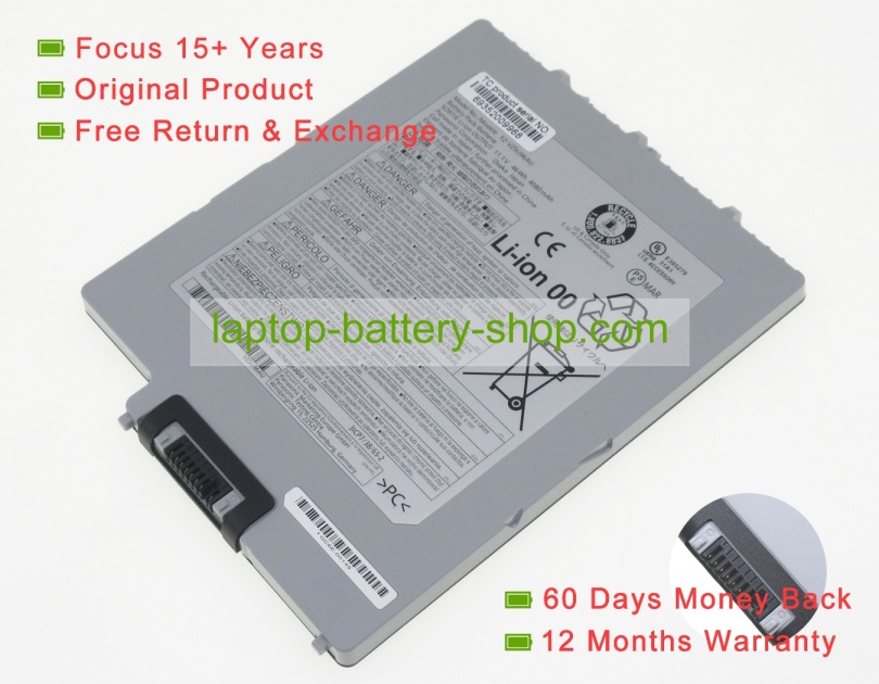 Panasonic FZ-VZSU96AU, FZ-VZSU96A2U 11.1V 4080mAh original batteries - Click Image to Close