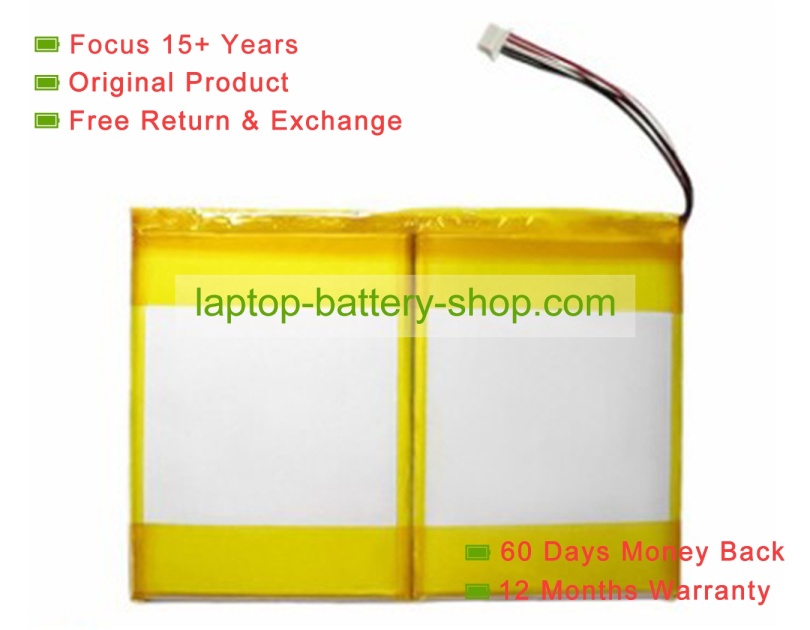 Other UFX357095-2P 3.7V 5600mAh original batteries - Click Image to Close