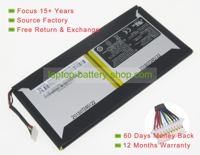 Other EG20-2S5200-B1V1 7.6V 5200mAh original batteries - Click Image to Close