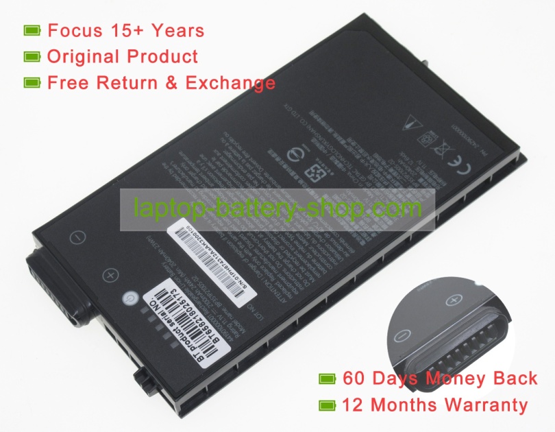 Getac BP3S1P2100S-02, 441901000001 11.1V 2100mAh original batteries - Click Image to Close