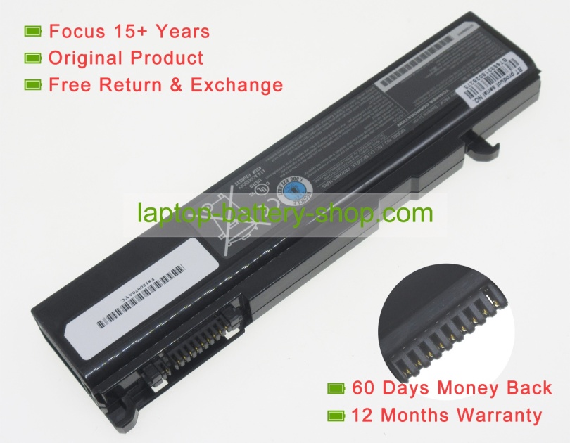 Toshiba PA3356U-1BAS, PA3356U-3BRS 10.8V 4075mAh original batteries - Click Image to Close