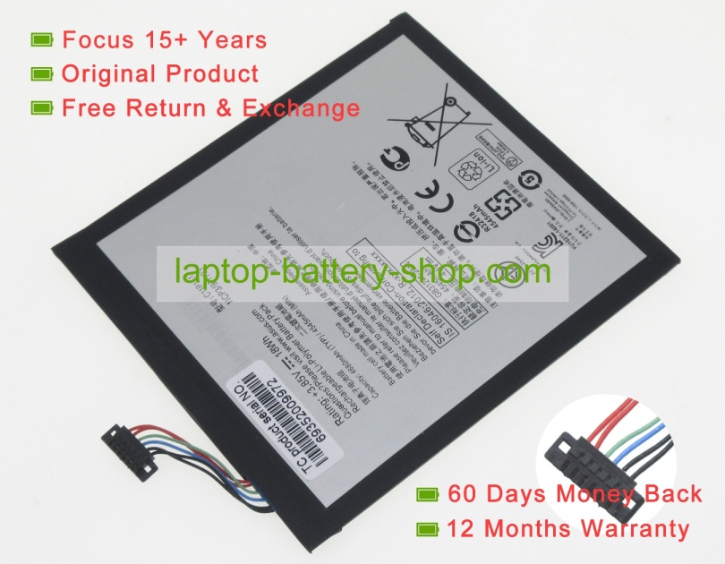 Asus C11P1517, 0B200-01580300 3.85V 4680mAh original batteries - Click Image to Close