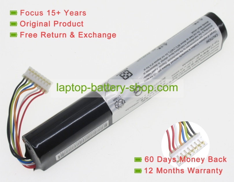 Getac BP-1A31-21/2150 S, BTY-M53 7.2V 2180mAh original batteries - Click Image to Close