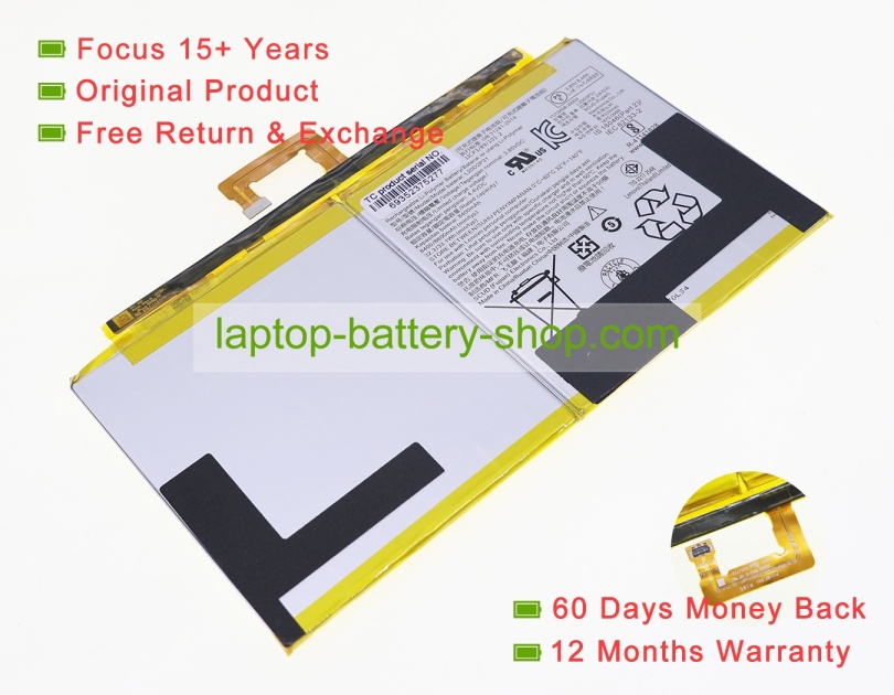 Lenovo L20D2P31 3.85V 8400mAh original batteries - Click Image to Close