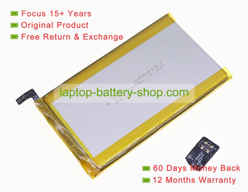 Gpd 6664107, 6564108 3.8V 7000mAh original batteries - Click Image to Close