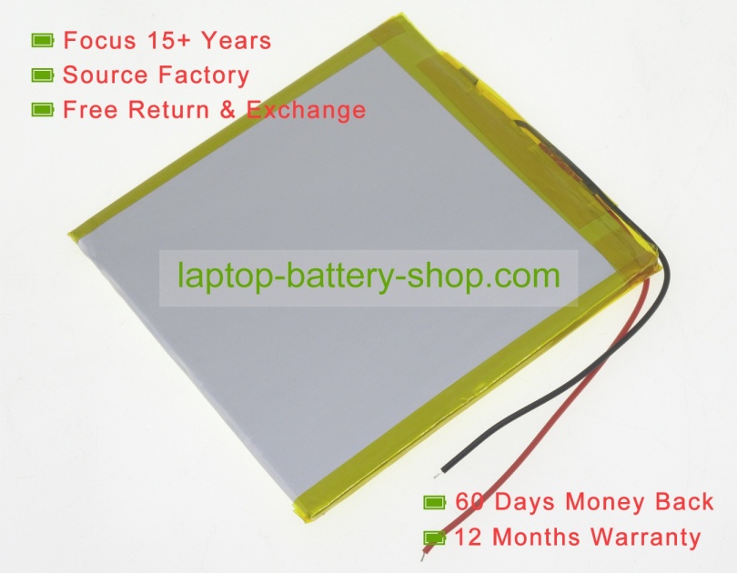 Other 298890, 289392 3.8V 3500mAh replacement batteries - Click Image to Close