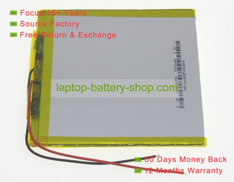 Other 298890, 289392 3.8V 3500mAh replacement batteries - Click Image to Close