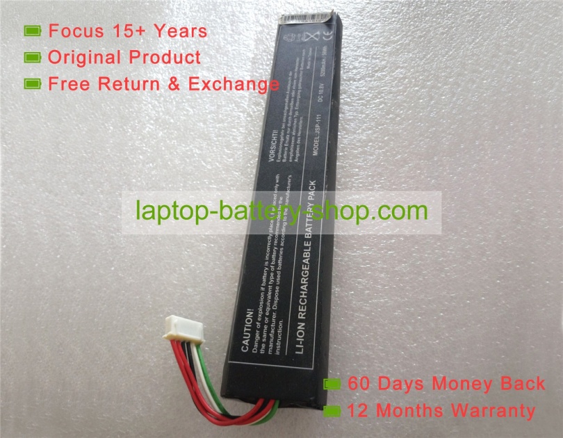 Other JSP-111 10.8V 5200mAh original batteries - Click Image to Close