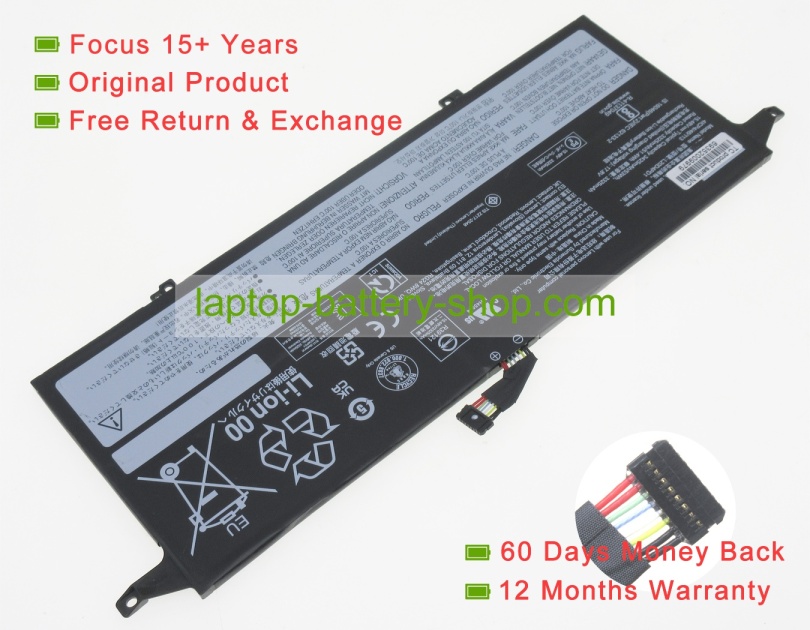 Lenovo L20D4PD1, L20C4PD1 15.48V 3425mAh original batteries - Click Image to Close