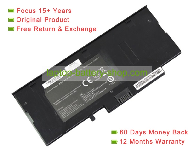 Hasee SSBS21 7.4V 3200mAh original batteries - Click Image to Close