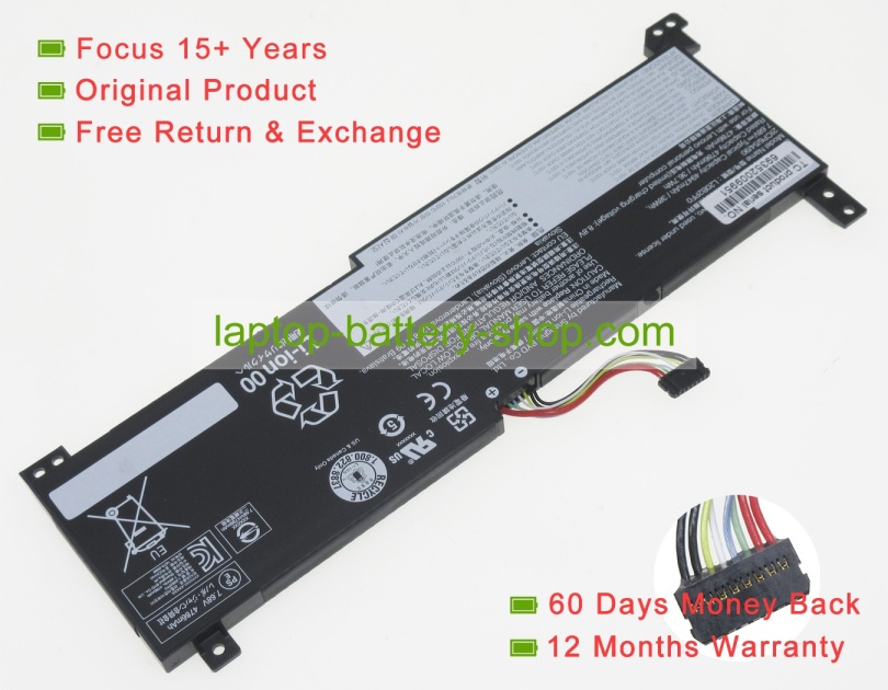 Lenovo L20M2PF0, L20C2PF0 7.68V 4947mAh original batteries - Click Image to Close