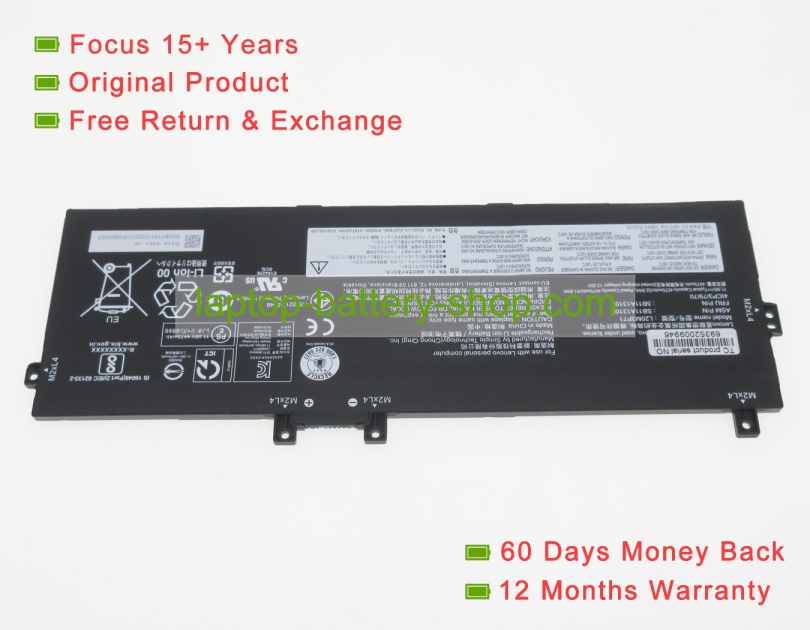 Lenovo L20M3P71, L20C3P71 11.58V 4570mAh original batteries - Click Image to Close