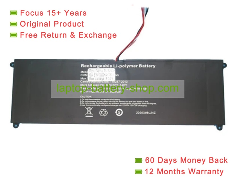 Irbis 4574230P 3.8V 10000mAh original batteries - Click Image to Close