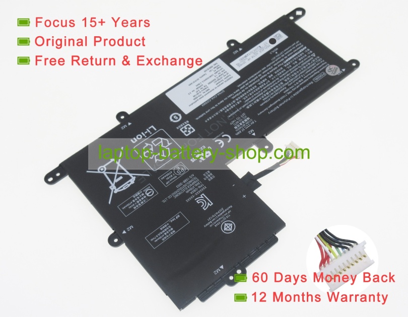 Hp L97355-005, FO02XL 7.6V 4700mAh original batteries - Click Image to Close