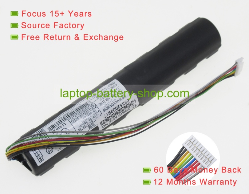 Panasonic N4HULQA00050 7.4V 3100mAh original batteries - Click Image to Close