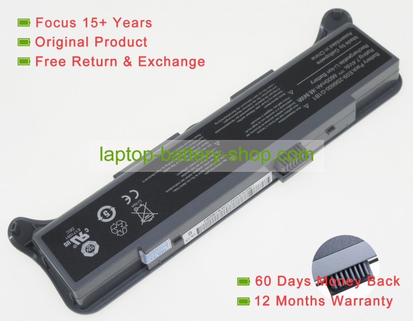 Other E09-2S6600-G1B1, E09-2S4400-M1E1 7.4V 6600mAh original batteries - Click Image to Close