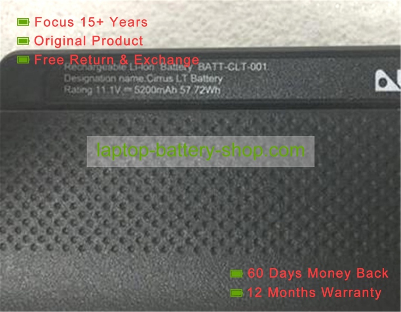 Other BATT-CLT-001 11.1V 5200mAh original batteries - Click Image to Close