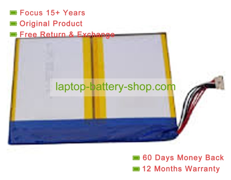 Yepo 35125148 7.6V 5000mAh original batteries - Click Image to Close