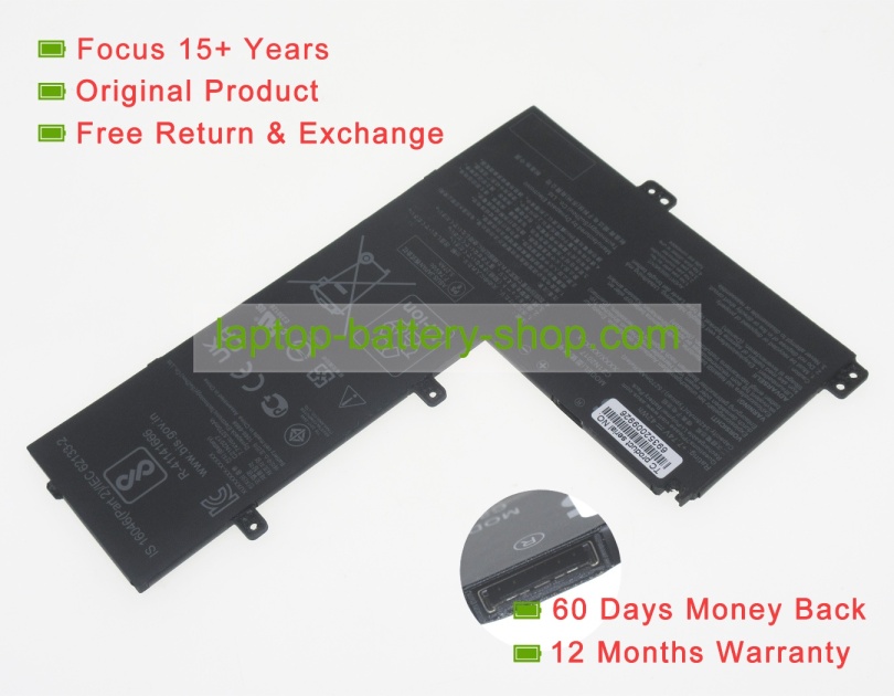 Asus 0B200-03970000, C21N2017 7.74V 5428mAh original batteries - Click Image to Close