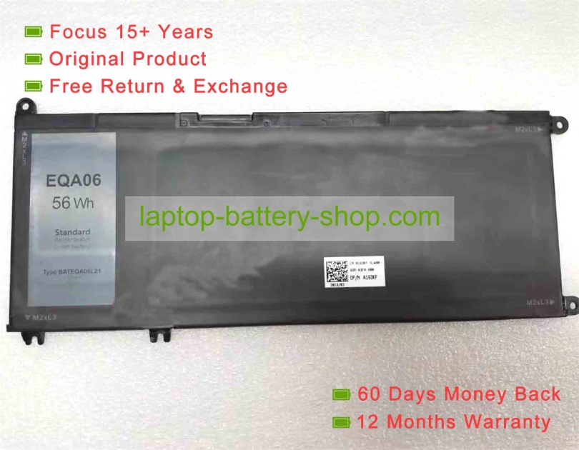 Dell BATEQA062L21, EQA06 7.6V 7368mAh original batteries - Click Image to Close