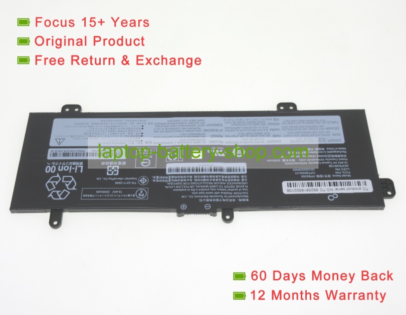 Fujitsu CP790491-01, FPB0356 15.44V 3435mAh original batteries - Click Image to Close