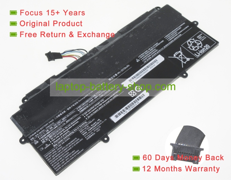 Fujitsu FPB0353S, CP785912-01 14.4V 3490mAh original batteries - Click Image to Close