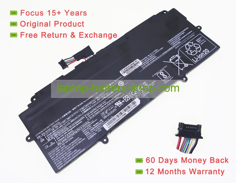 Fujitsu FPB0353S, CP785912-01 14.4V 3490mAh original batteries - Click Image to Close