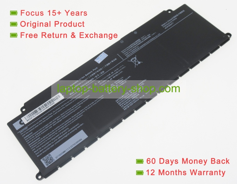 Dynabook PS0104UA1BRS 15.4V 3450mAh original batteries - Click Image to Close