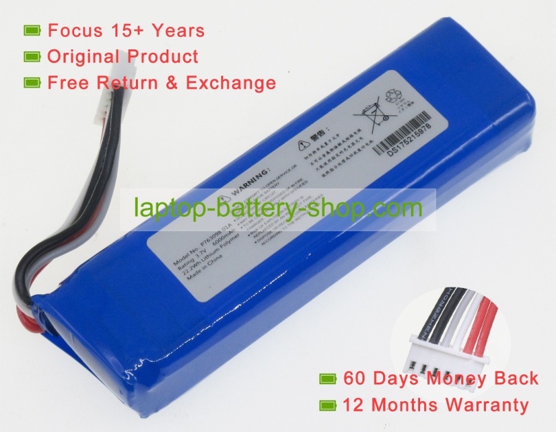 Other P763098-01A 3.7V 6000mAh original batteries - Click Image to Close